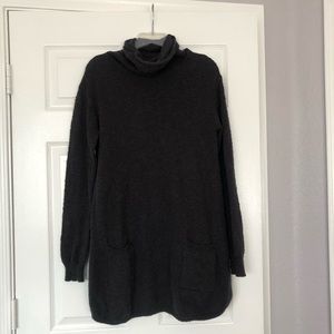 Turtleneck Sweater Dress